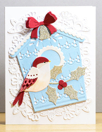 Poppystamps 2802 Nordic Birdhouse Craft Die