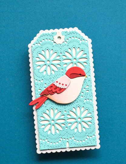 Poppystamps 2791 Scalloped Framer Tags Craft Die