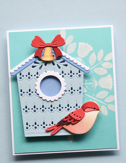 Poppystamps 2804 Nordic Valley Bird Craft Die