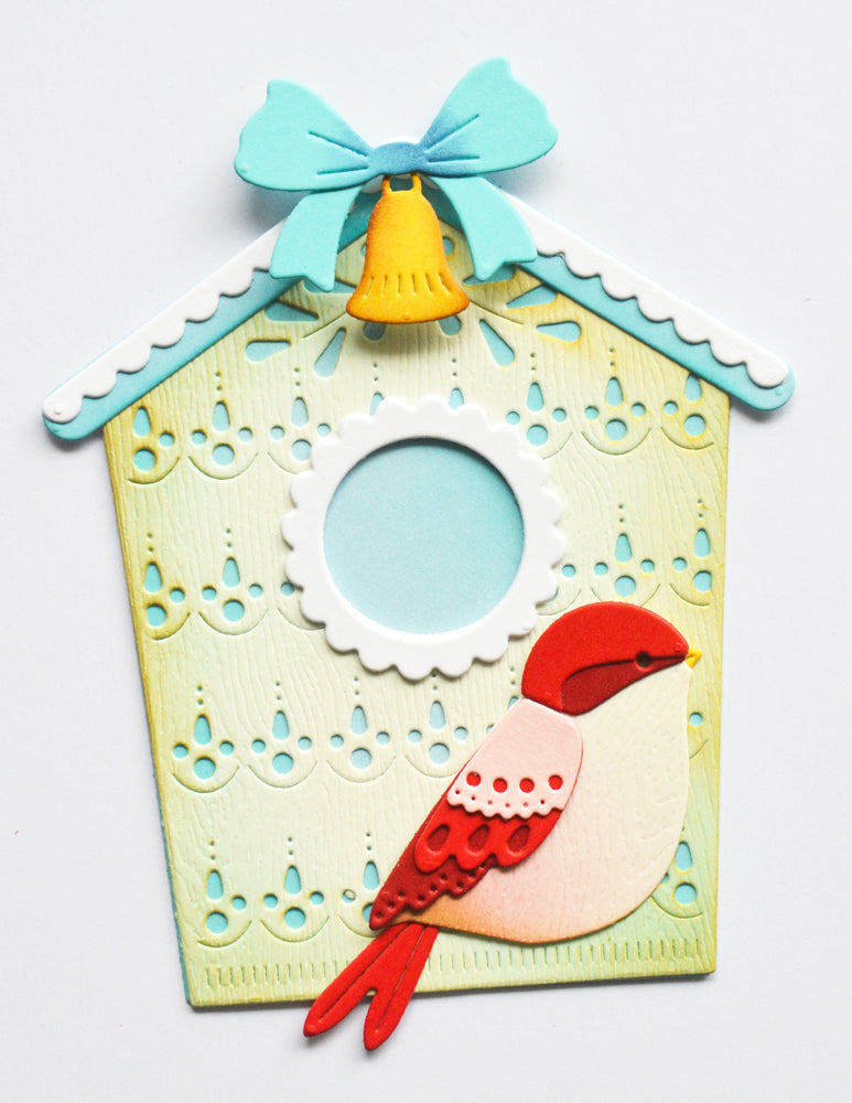 Poppystamps 2802 Nordic Birdhouse Craft Die