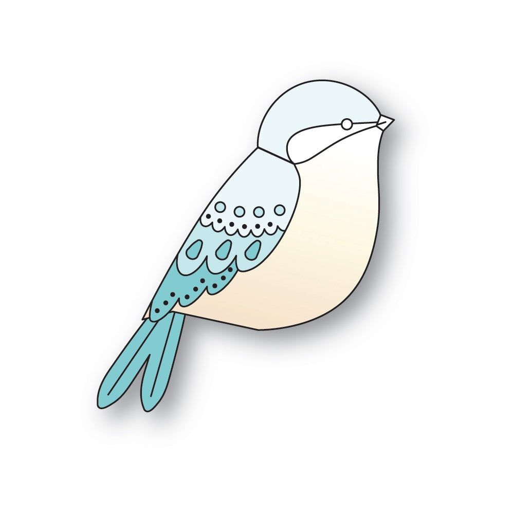 Poppystamps 2804 Nordic Valley Bird Craft Die