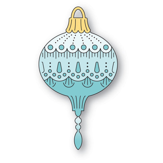 Poppystamps 2808 Nordic Drop Ornament Craft Die