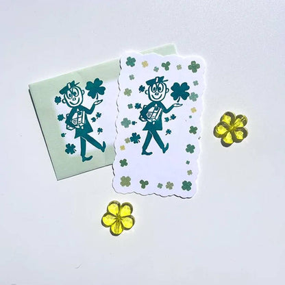 St. Patrick's Day Mr Zip Stamp