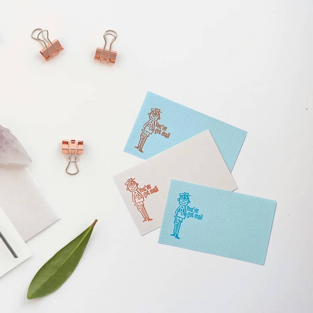 Mr Zip Vintage Snail Mail Stamp
