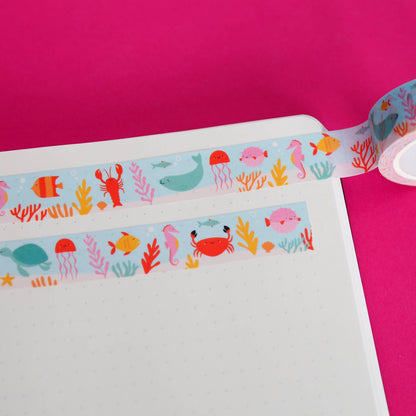 Sea Creature Sealife Washi Tape