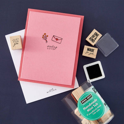 Hero Arts Handmade Mini Tub Woodblock Stamps LP515