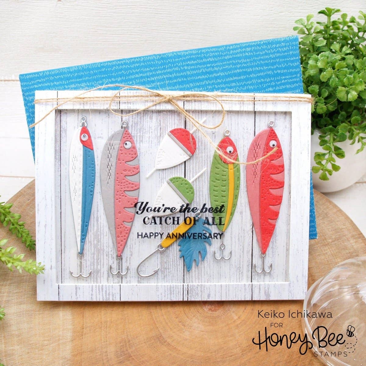Hone Bee Stamps Mini Messages - 6x6 Photopolymer Stamp Set