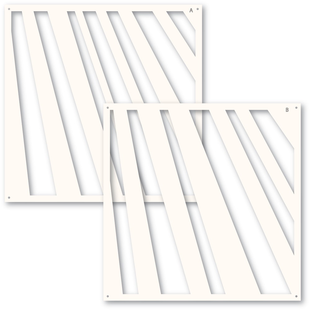 Birch Press 42049 Light Ray Stencil Set