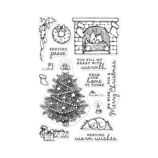 Hero Arts From the Vault Home Scene Clear Stamps CM385