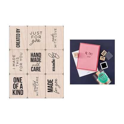 Hero Arts Handmade Mini Tub Woodblock Stamps LP515