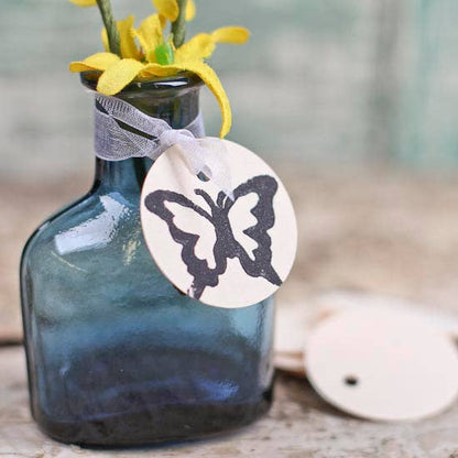 1-1/2" Blank Round Paper Tags 20pk