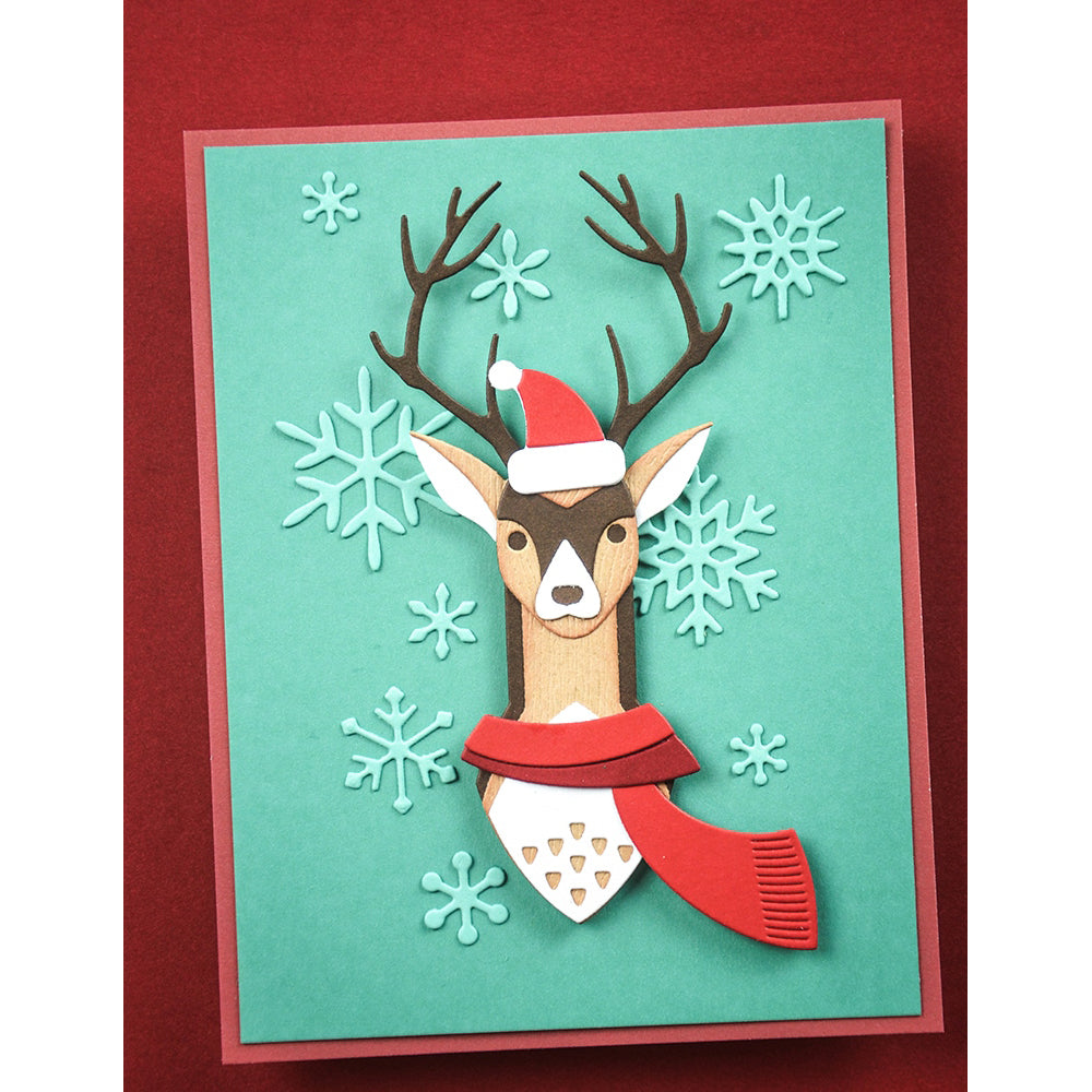 Birch Press 57644 Bright Snowflakes craft die