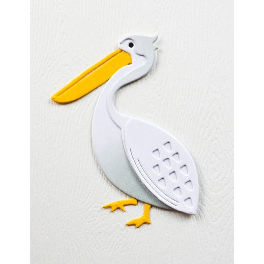 Birch Press 57609 Block Print Pelican craft die