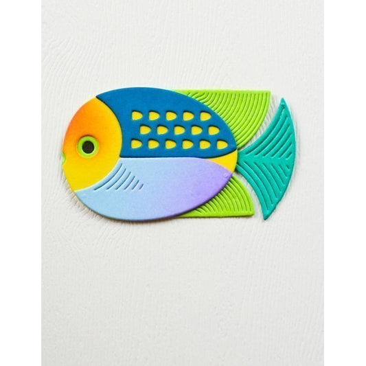 Birch Press 57611 Block Print Glider Fish craft die