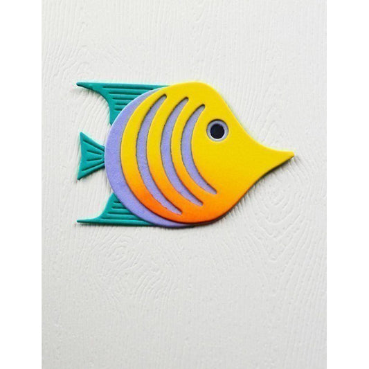 Birch Press 57620 Block Print Angelfish craft die
