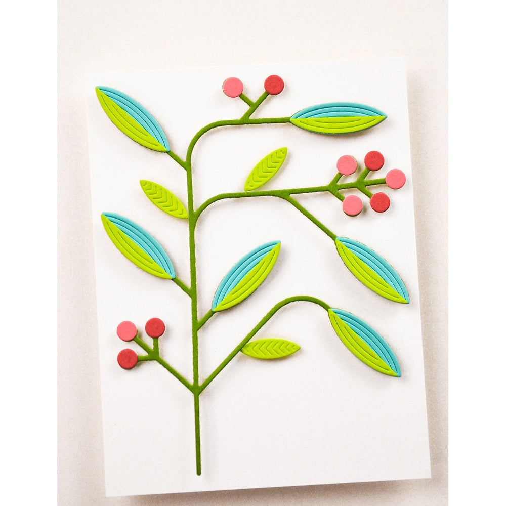 Birch Press 57633 Block Print Mod Branches craft die