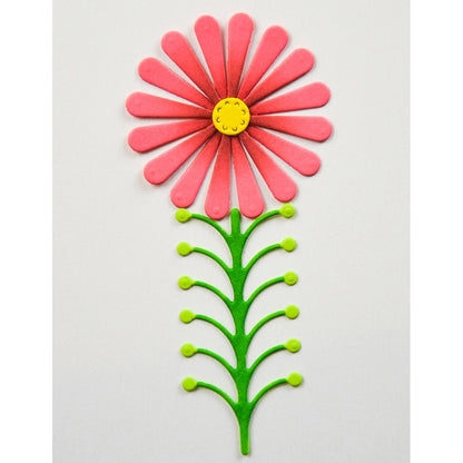 Birch Press 57634 Block Print Daisy Flower craft die