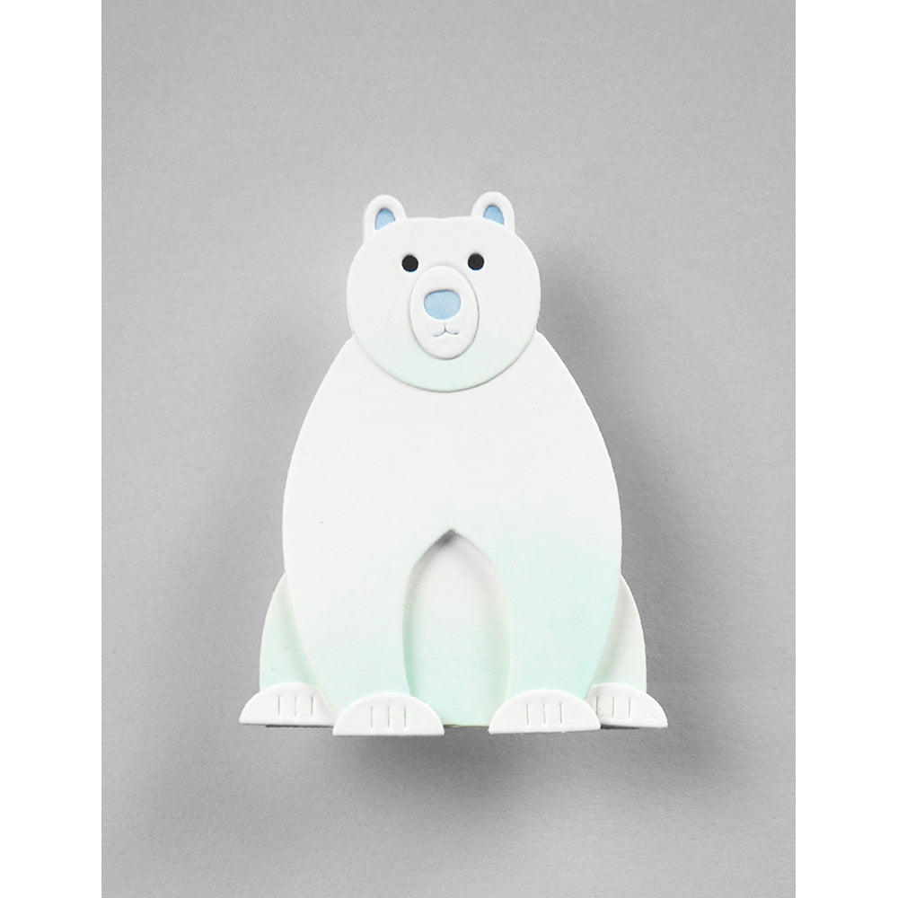 Birch Press 57638 Block Print Polar Bear craft die