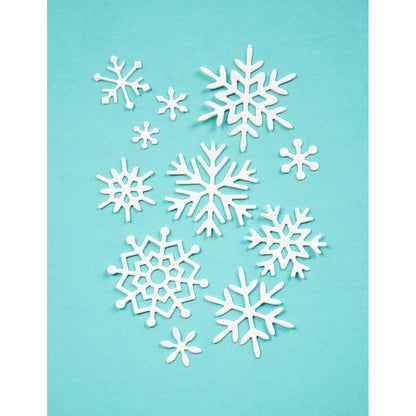 Birch Press 57644 Bright Snowflakes craft die