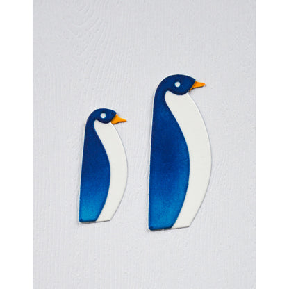 Birch Press 57654 Block Print Marching Penguins craft die