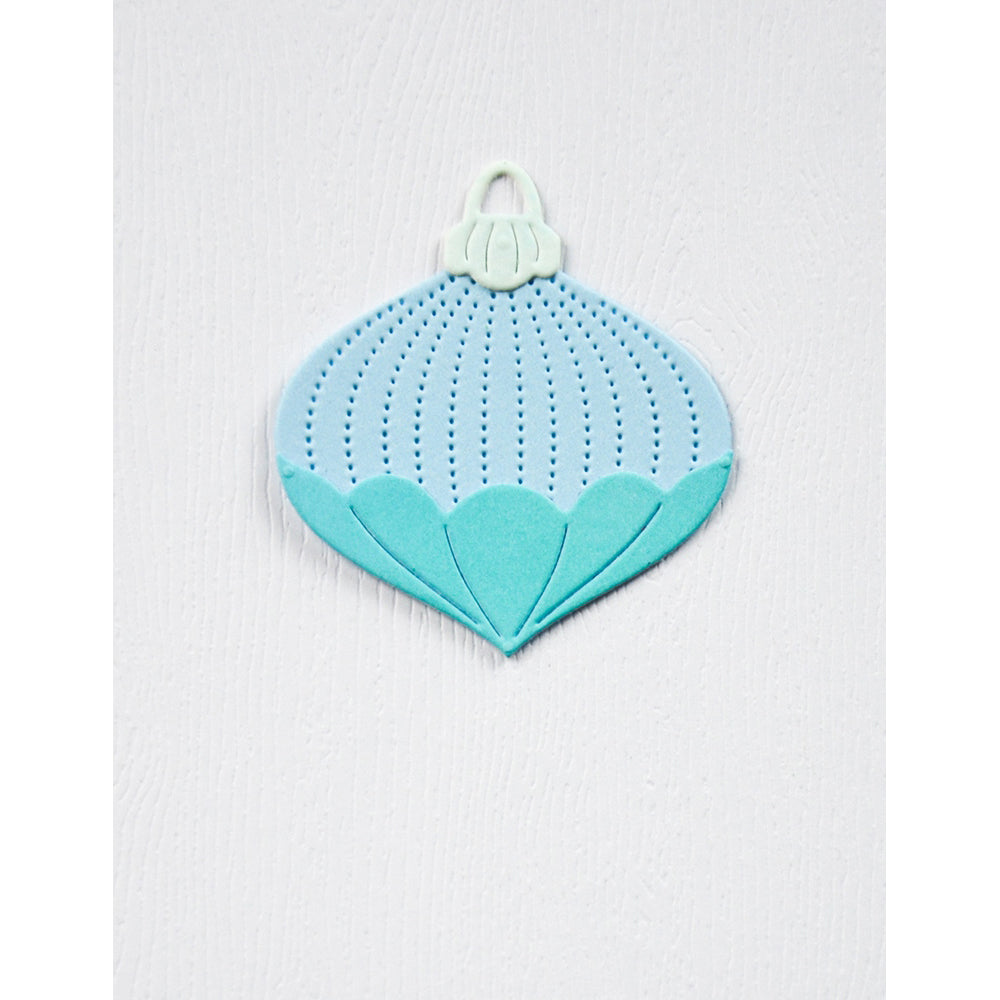 Birch Press 57655 Block Print Petal Ornament craft die