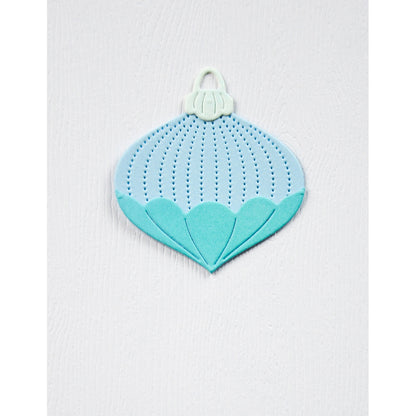 Birch Press 57655 Block Print Petal Ornament craft die