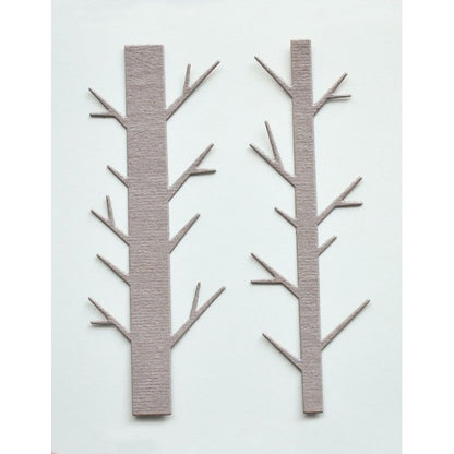 Birch Press 57682 Block Print Birch Trees craft die
