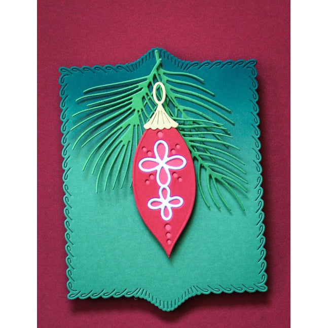 Birch Press 57687 Block Print Scandi Ornament craft die