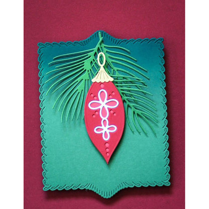 Birch Press 57687 Block Print Scandi Ornament craft die