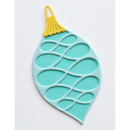 Birch Press 57689 Block Print Loop Ornament craft die