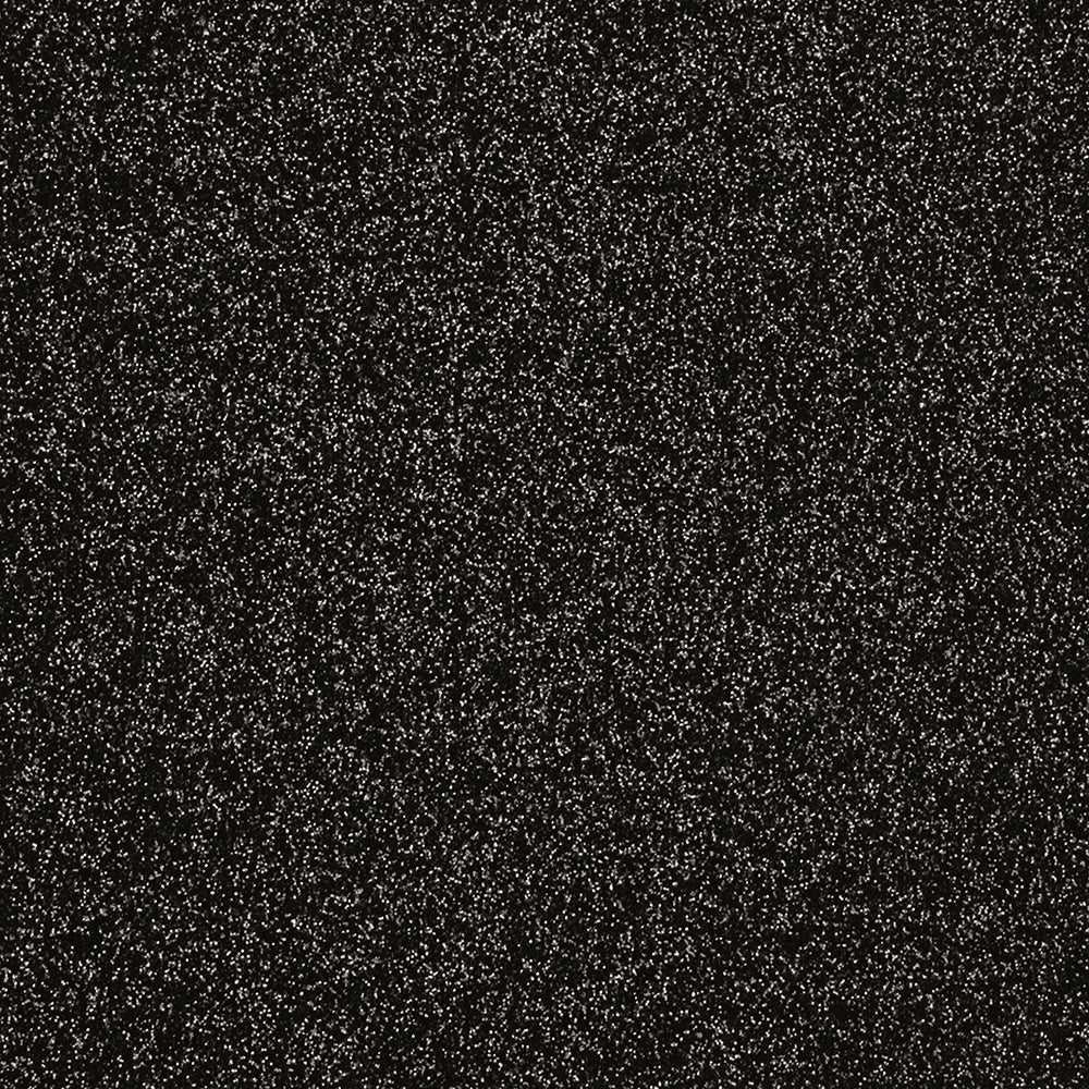 Craft Perfect Glitter Cardstock 8.5"X11" Black Sapphire