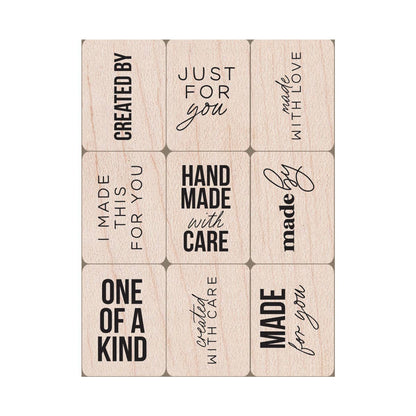 Hero Arts Handmade Mini Tub Woodblock Stamps LP515