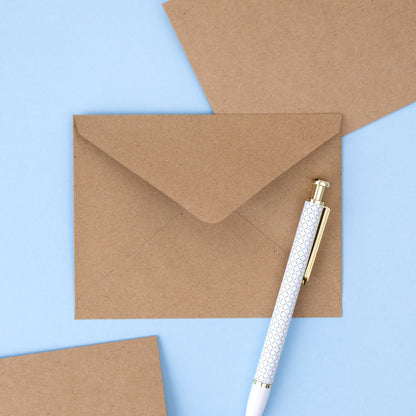 Kraft A2 Cards W/Envelopes