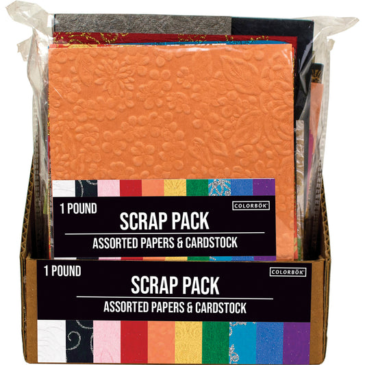 Scrap Pack Paper 1lb Various Sizes