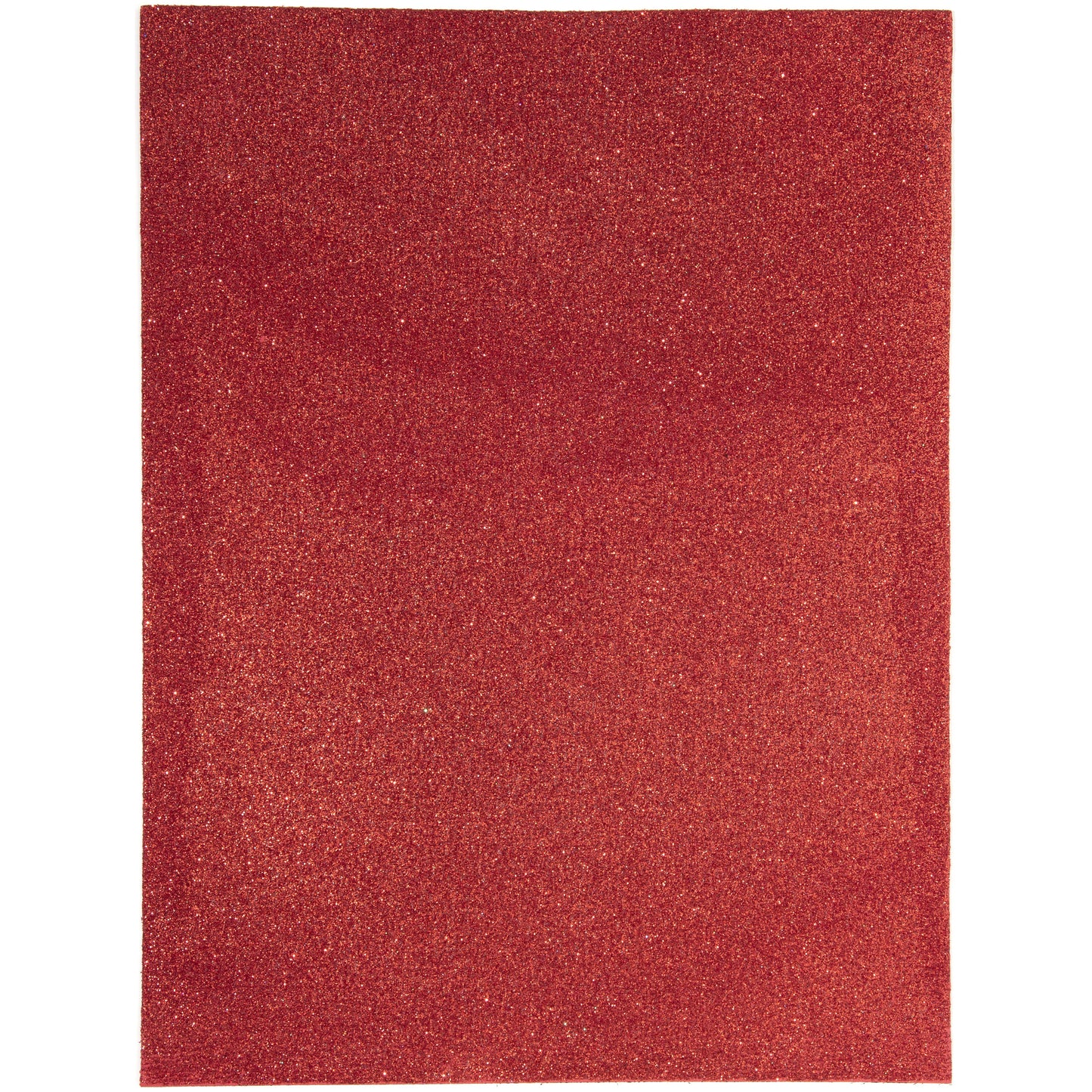 Glitter Foam Sheet 9"X12" 2mm Red