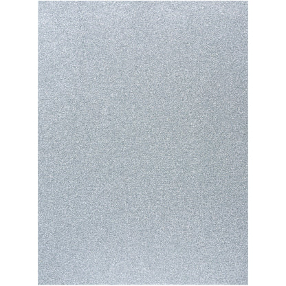 Glitter Foam Sheet 9"X12" 2mm Silver