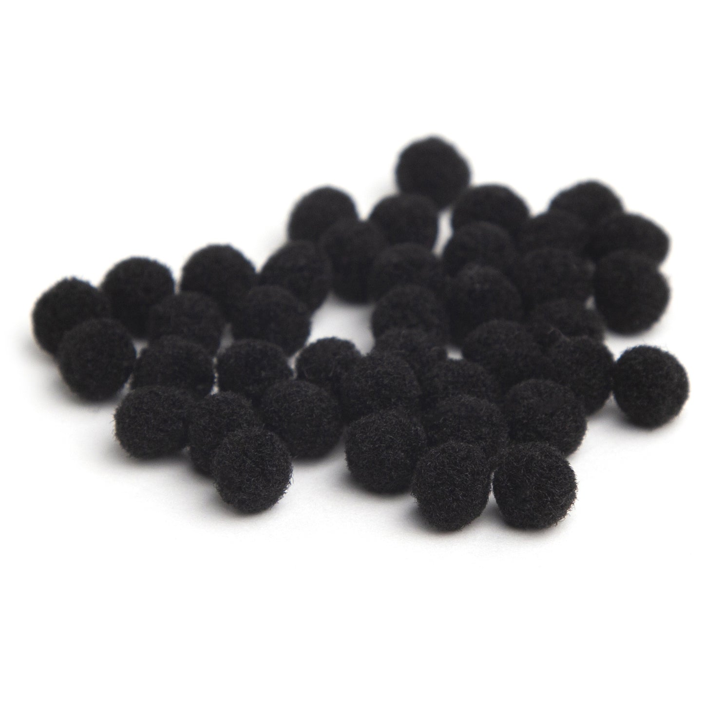 CousinDIY Pom-Poms 5mm 40/Pkg Black
