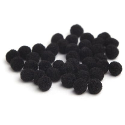 CousinDIY Pom-Poms 5mm 40/Pkg Black