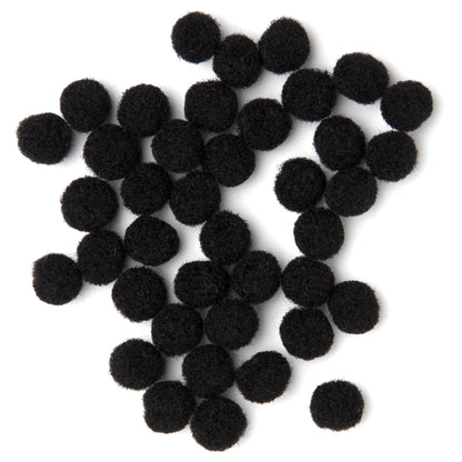 CousinDIY Pom-Poms 5mm 40/Pkg Black