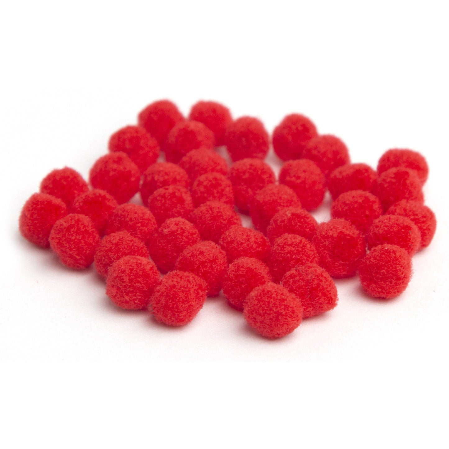 CousinDIY Pom-Poms 5mm 40/Pkg Red