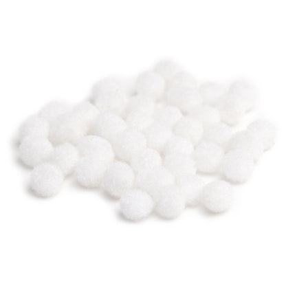 CousinDIY Pom-Poms 5mm 40/Pkg White
