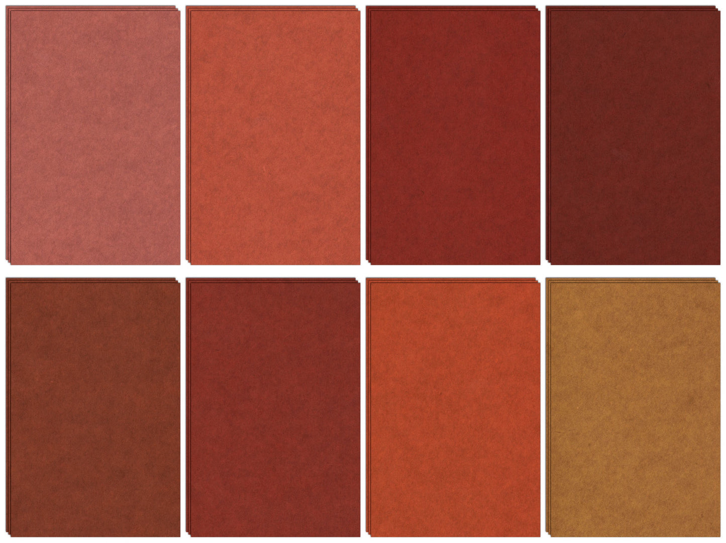 Idea-Ology Kraft-Stock Stack Cardstock Pad 6"X9" Warm