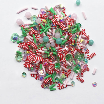 Buttons Galore Mix Upz Craft Embellishments 10g Happy Christmas