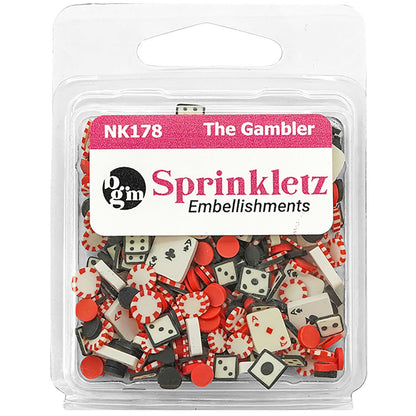 Buttons Galore Sprinkletz Embellishments The Gambler