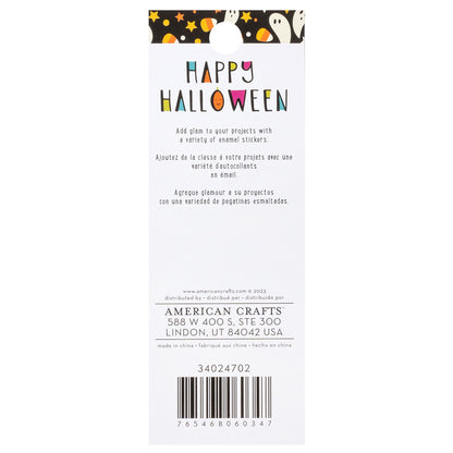 American Crafts Happy Halloween Enamel Dots