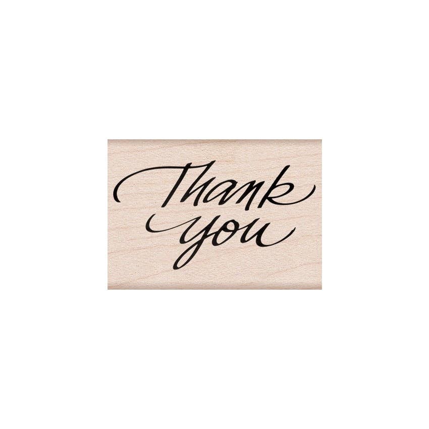 Hero Arts Thank You Wood Stamps D337