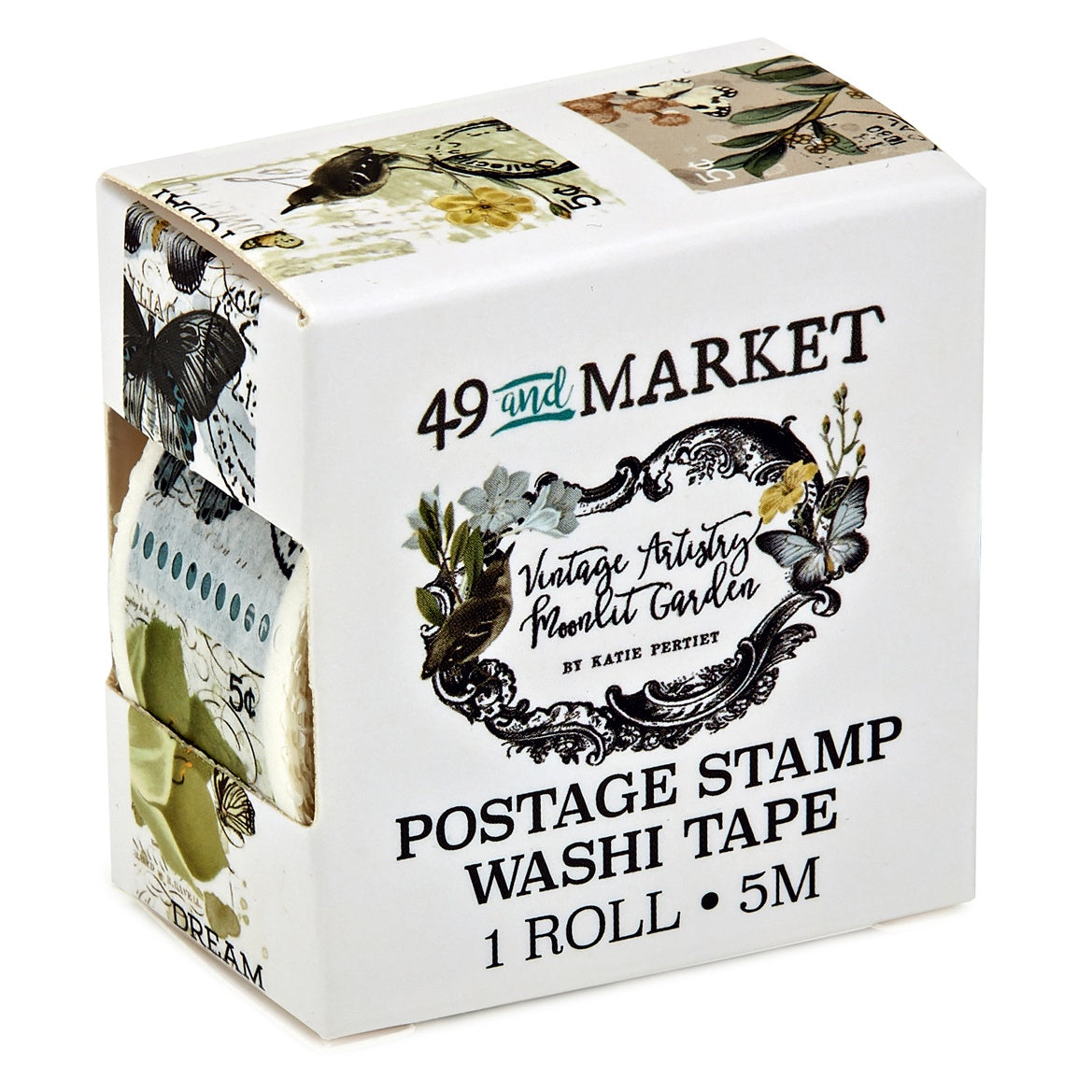 49 And Market Vintage Artistry Moonlit Garden Washi Tape