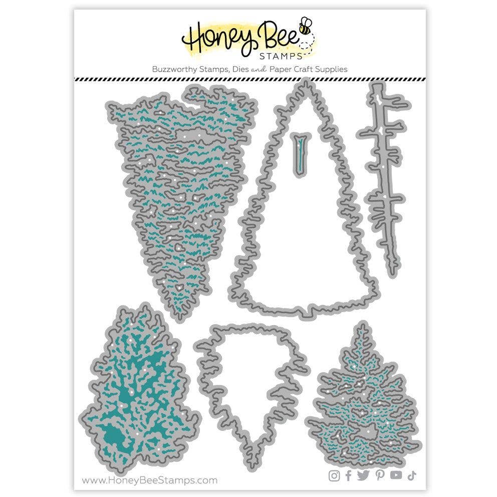 Lovely Layers: Trees - Honey Cuts - Stand-Alone Dies