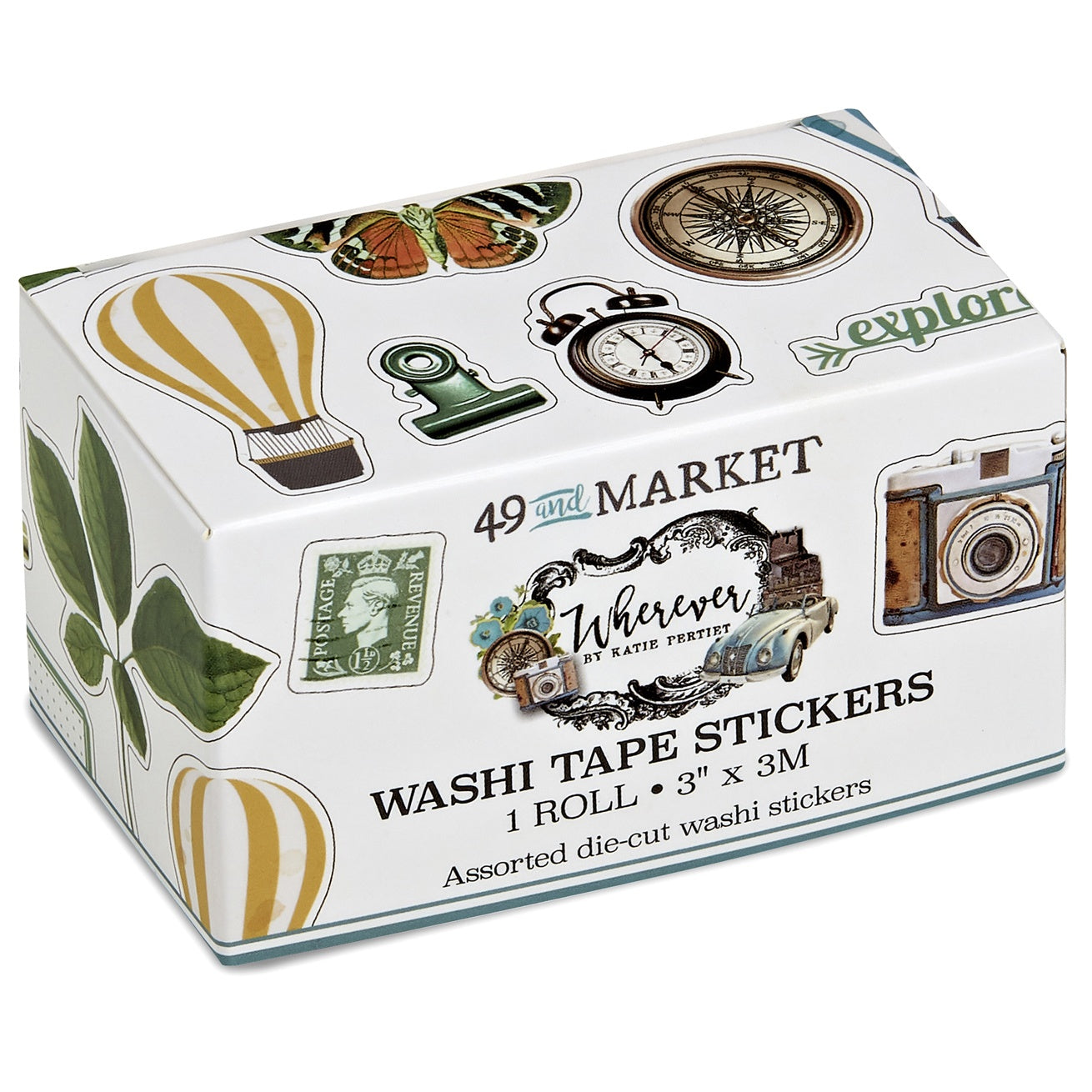 49 And Market Washi Sticker Roll Wherever