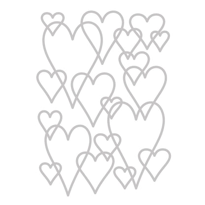 Crafter's Companion Mask Entwined Hearts